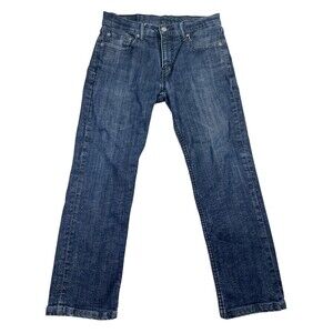 Levi's 511 Jeans Men's 30 x‎ 30 Blue Denim Cotton Stretch Pockets Straight Leg